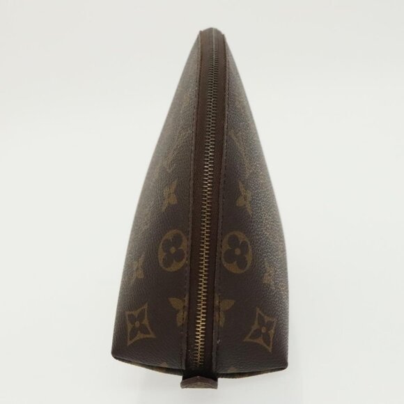 LOUIS VUITTON Monogram Trousse Demi Ronde Cosmetic Pouch M47520 LV Auth 98575 - Picture 6 of 16